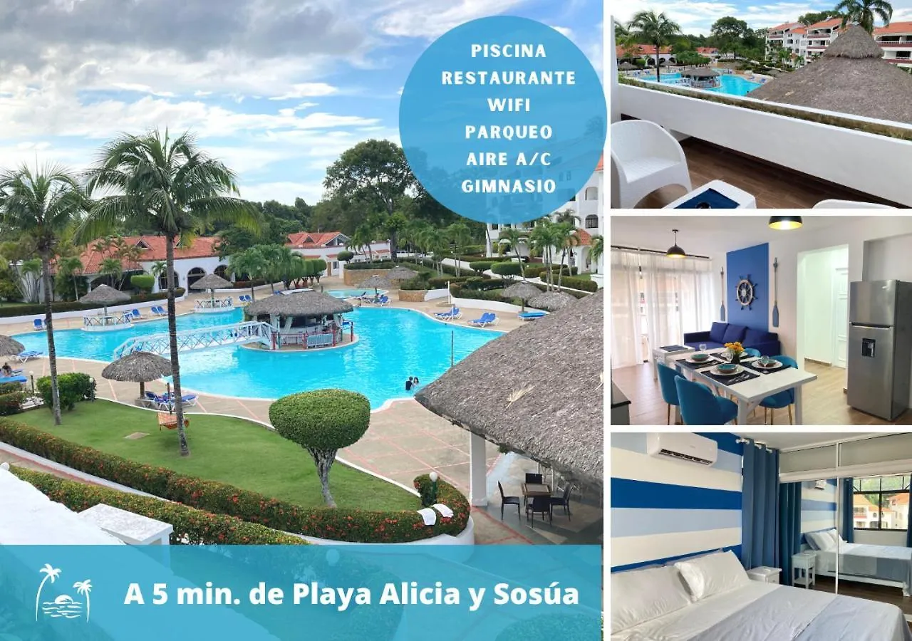Apartamento Flat Anchor Marine - Playa Alicia, Sosua y Cabarete